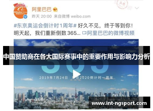 中国赞助商在各大国际赛事中的重要作用与影响力分析